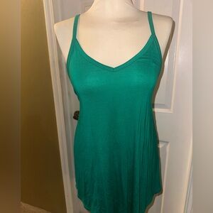 Shop basic USA green tank